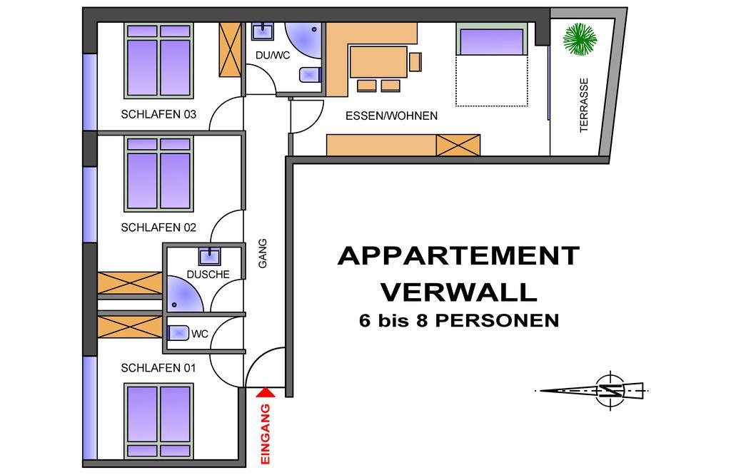 Apart Bellevue Pettneu am Arlberg Zimmer foto
